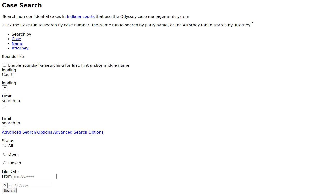 Carmel residents directory Indiana MyCase search