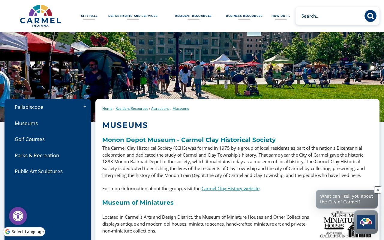 Carmel museum archive for previous residents and house history